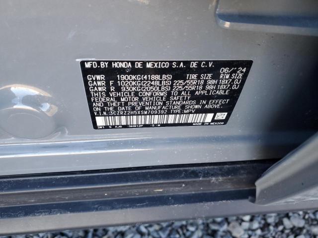 2025 HONDA HR-V SPORT - 3CZRZ2H5XSM709392