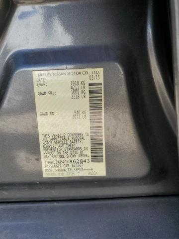 2015 NISSAN ALTIMA 2.5 - 1N4AL3AP4FN862843