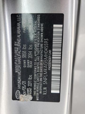 2021 HYUNDAI ELANTRA SE 5NPLM4AG5MH045593