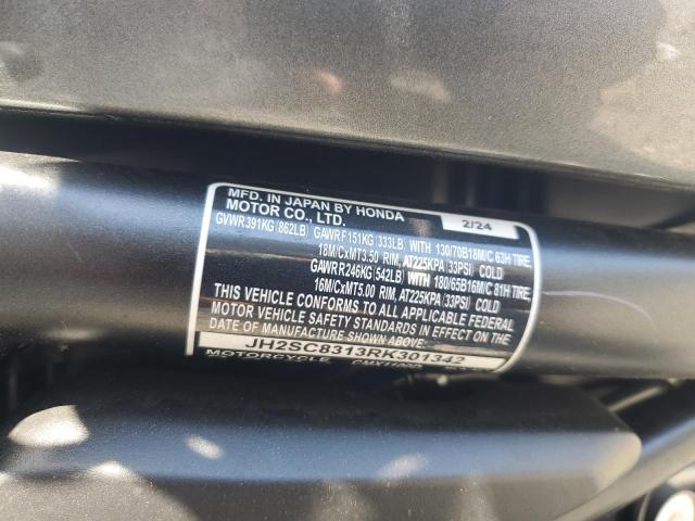 2024 HONDA CMX1100 D JH2SC8313RK301342