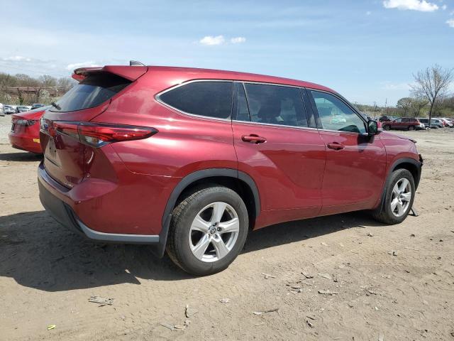 Vin: 5tdbzrbh5ns173281, lot: 51062145, toyota highlander l 20223