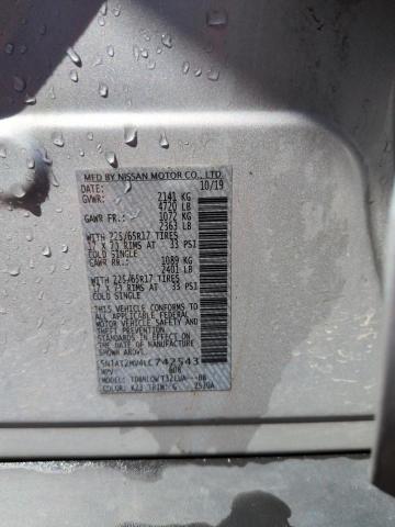 2020 NISSAN ROGUE S - 5N1AT2MV4LC742543