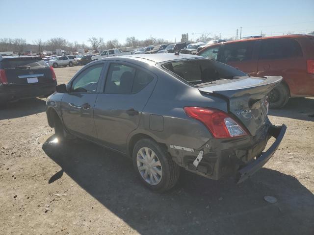 NISSAN VERSA S 2018 gray  gas 3N1CN7AP2JL820414 photo #3