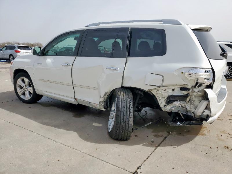 Vin: jteyk3eh9a2106736, lot: 48040455, toyota highlander limited 20102