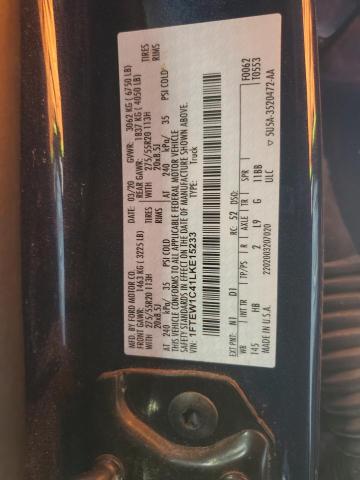 2020 FORD F150 SUPER - 1FTEW1C41LKE15233
