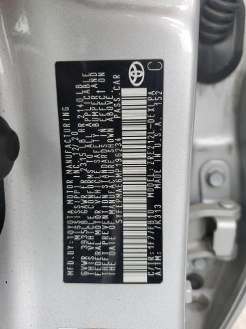 2021 TOYOTA COROLLA LE - 5YFEPMAE6MP196234