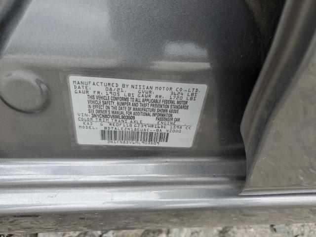 2021 NISSAN VERSA S - 3N1CN8DV6ML903509