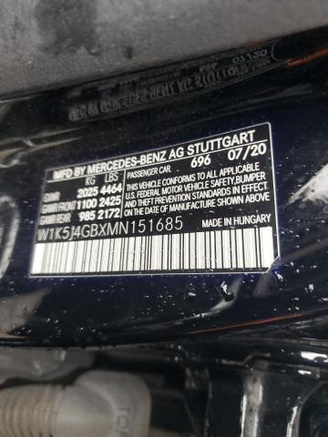 2021 MERCEDES-BENZ CLA 250 - W1K5J4GBXMN151685