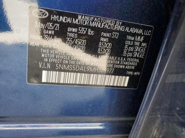 2021 HYUNDAI SANTA FE C - 5NMS5DAL9MH363977