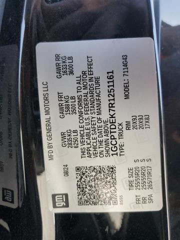 2024 CHEVROLET COLORADO Z 1GCPTDEK7R1251161
