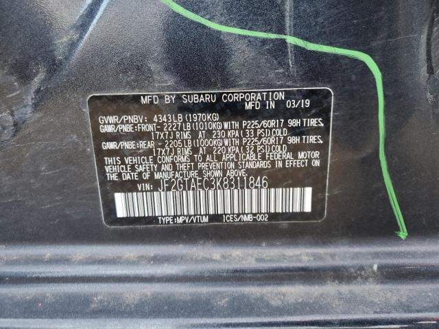 2019 SUBARU CROSSTREK - JF2GTAEC3K8311846