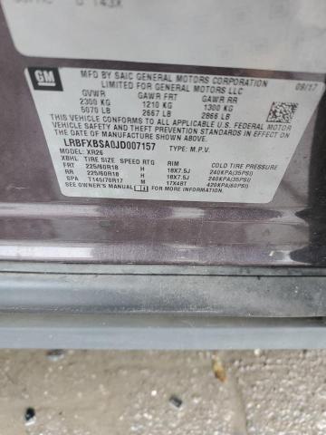2018 BUICK ENVISION P - LRBFXBSA0JD007157