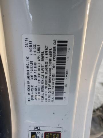 2016 HONDA ACCORD EXL - 1HGCT2B88GA005875
