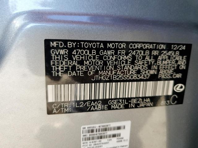 2025 LEXUS IS 350 F S - JTHGZ1B25S5083437
