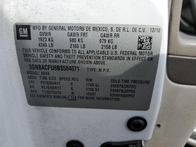 2011 CHEVROLET HHR LT - 3GNBACFU8BS584071