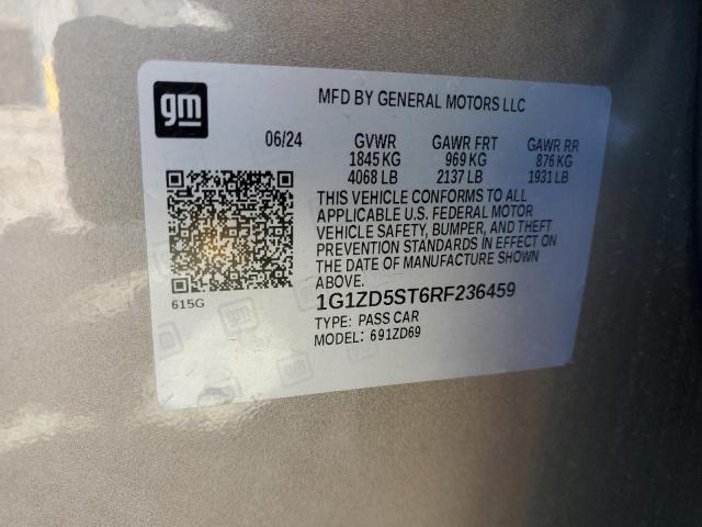 2024 CHEVROLET MALIBU LT - 1G1ZD5ST6RF236459
