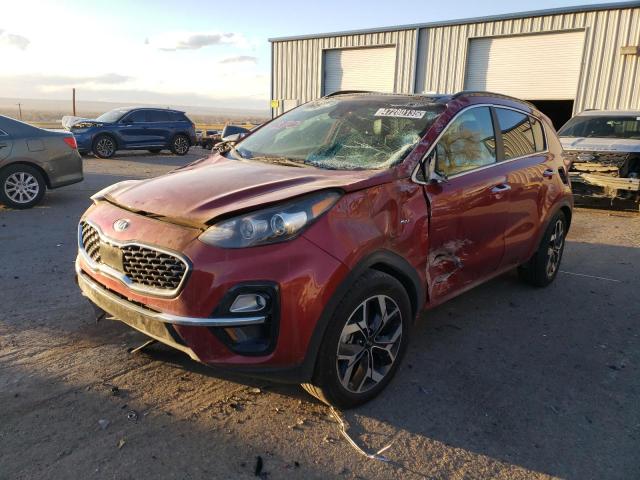 Vin: kndpncac8n7009005, lot: 47280135, kia sportage ex 2022 img_1