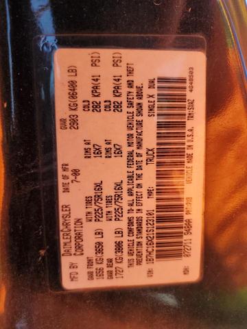 2001 DODGE RAM 1500 #3312525626