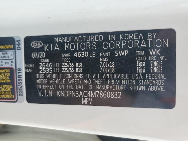 2021 KIA SPORTAGE E - KNDPN3AC4M7860832