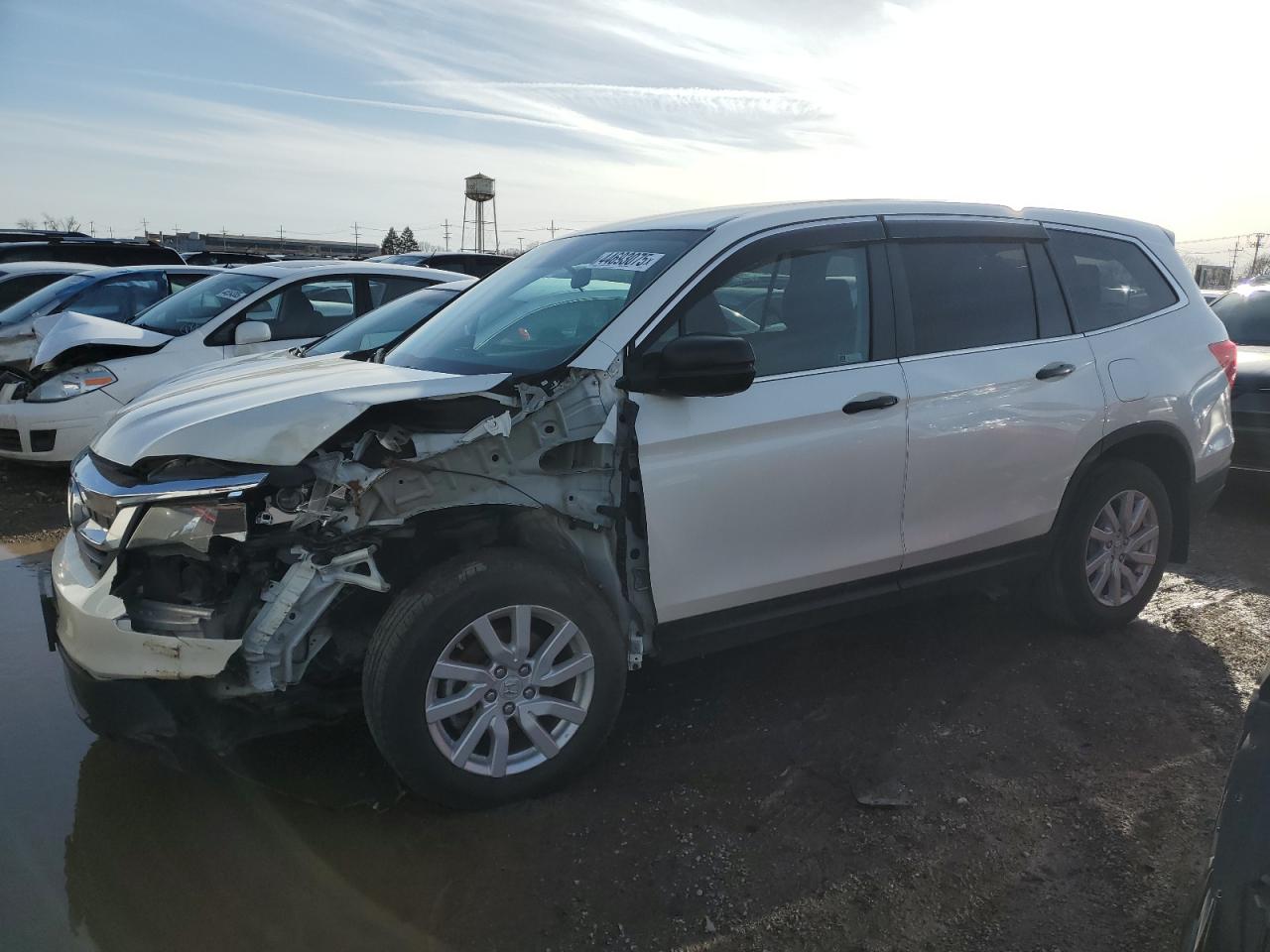 5FNYF6H19KB053186 HONDA PILOT LX 2019