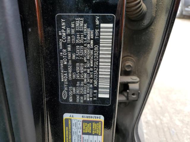 2016 HYUNDAI TUCSON LIM - KM8J33A27GU128280