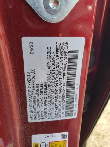 2023 HONDA ACCORD HYB - 1HGCY2F56PA022143