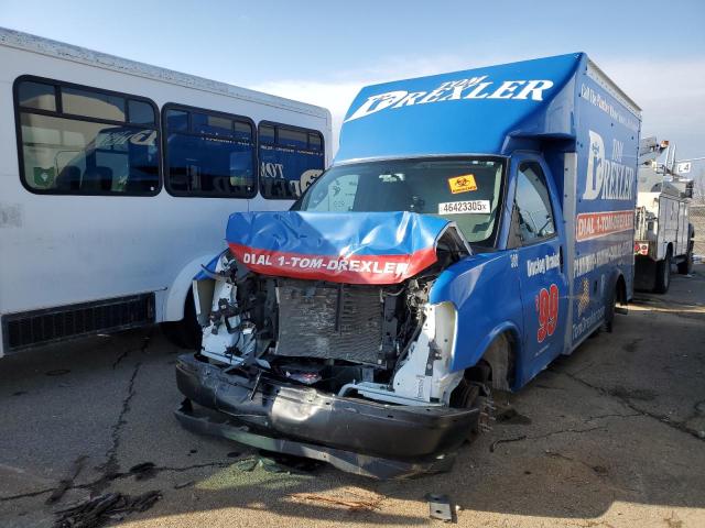GMC SAVANA CUT 2023 blue  gas 1GD07RFP2P1111993 photo #1