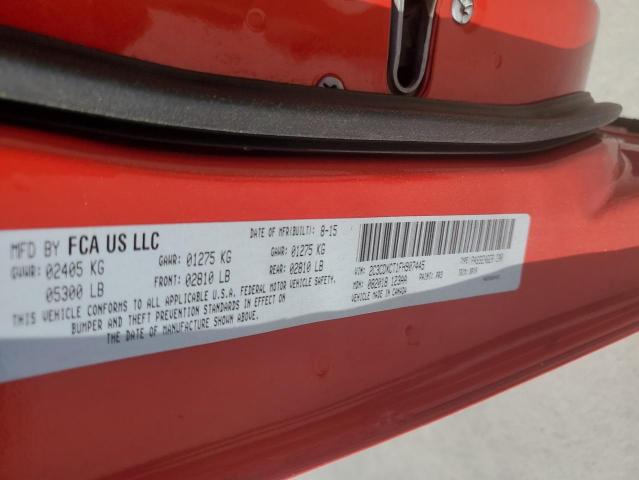 2015 DODGE CHARGER R/ - 2C3CDXCT1FH907445