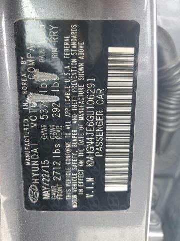 2016 HYUNDAI GENESIS 3. KMHGN4JE6GU106291
