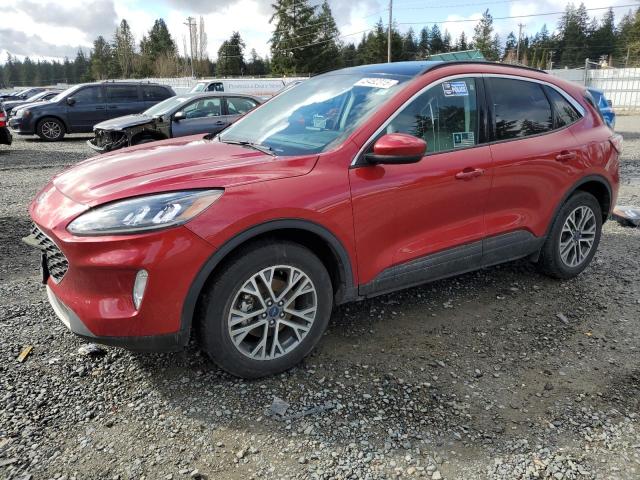 FORD ESCAPE SEL 2021 red  gas 1FMCU9H9XMUA36118 photo #1