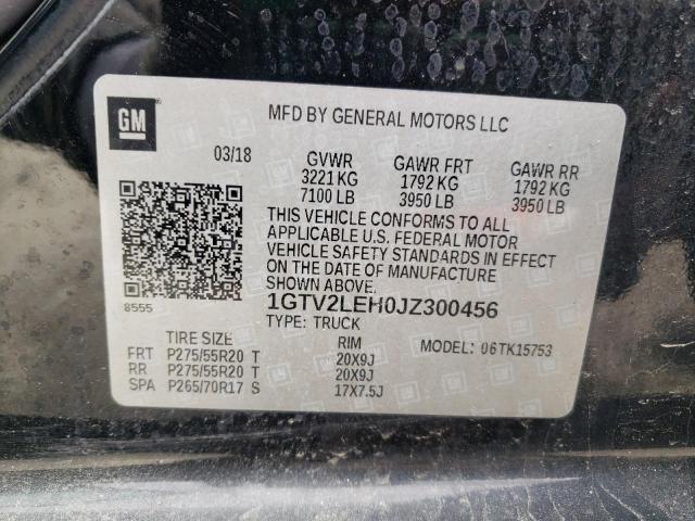 2018 GMC SIERRA K15 - 1GTV2LEH0JZ300456