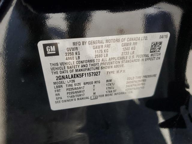 2015 CHEVROLET EQUINOX LS - 2GNALAEK5F1157927