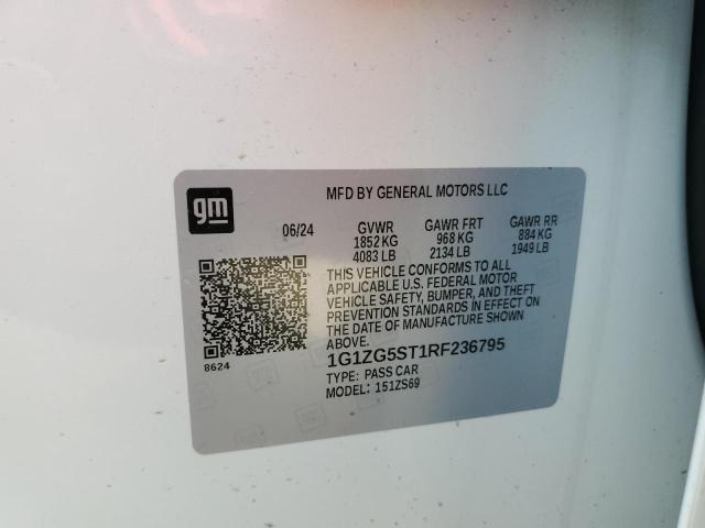 2024 CHEVROLET MALIBU RS - 1G1ZG5ST1RF236795