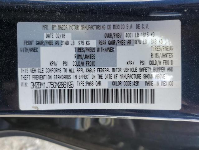 2016 MAZDA 3 SPORT - 3MZBM1J76GM286195