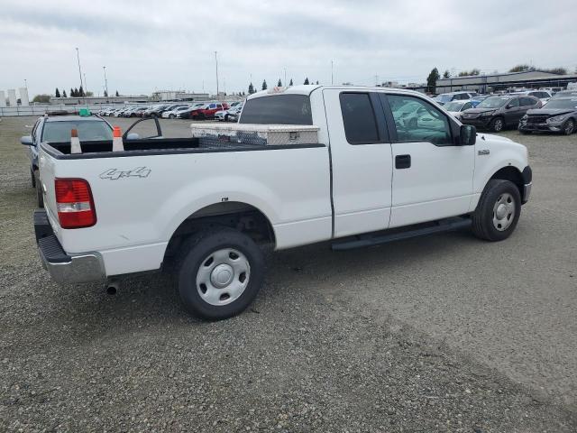 FORD F150 2008 white  gas 1FTRX14W88KD72631 photo #4