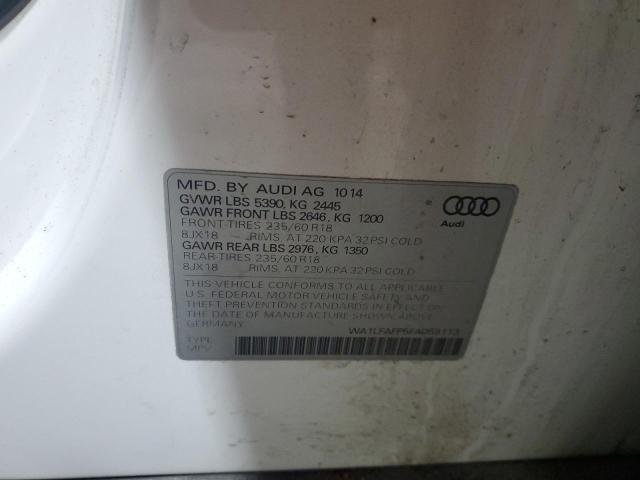 2015 AUDI Q5 PREMIUM - WA1LFAFP5FA059113