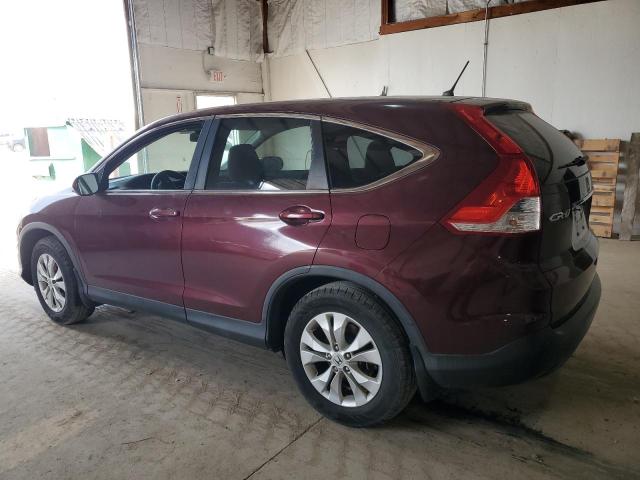 HONDA CR-V EX 2014 burgundy  gas 5J6RM4H59EL017379 photo #3