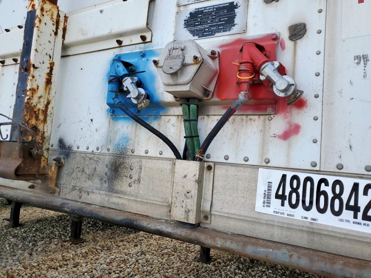 Lot #3261622557 2008 GREAT DANE TRAILER