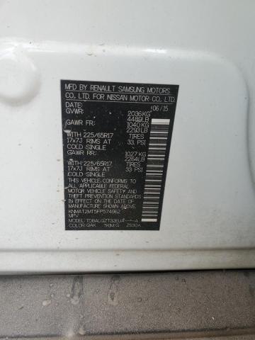 KNMAT2MT5FP574962 2015 NISSAN ROGUE