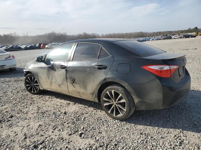 TOYOTA COROLLA L 2014 black  gas 2T1BURHE8EC116335 photo #3