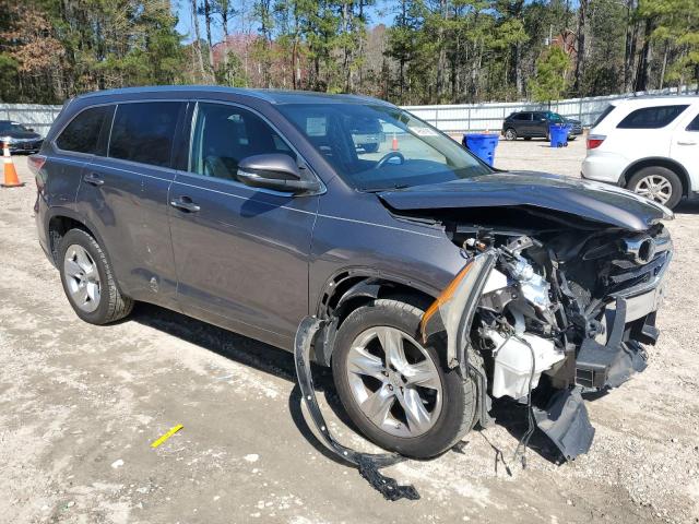 Vin: 5tdykrfh8fs080197, lot: 49597985, toyota highlander limited 20154
