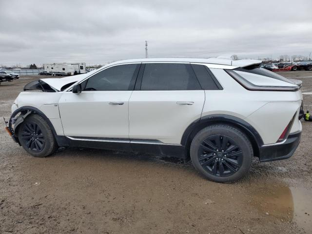 CADILLAC LYRIQ TECH 2024 white  electric 1GYKPMRL2RZ105554 photo #3