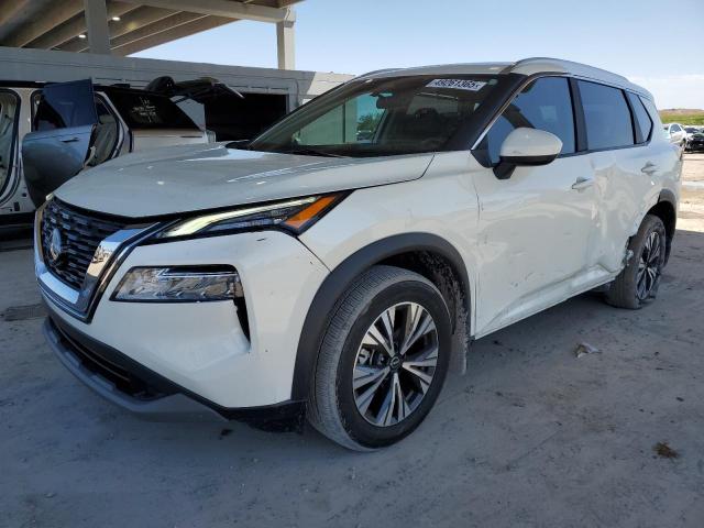 NISSAN ROGUE SV 2023 white  gas 5N1BT3BA7PC856021 photo #1