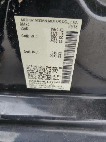 2019 NISSAN ALTIMA SV - 1N4BL4DV9KC135949