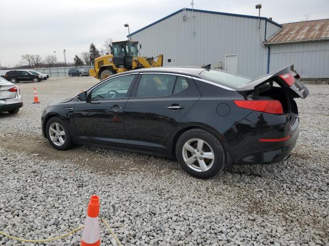 KIA OPTIMA LX 2015 black  gas KNAGM4A74F5662422 photo #3