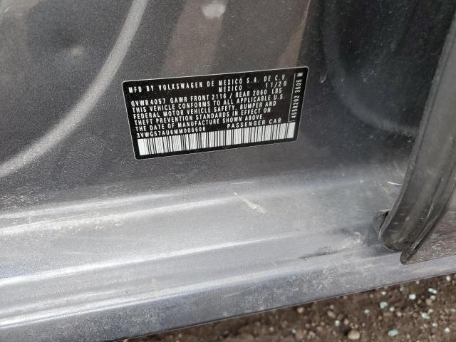 2021 VOLKSWAGEN GOLF - 3VWG57AU6MM006606