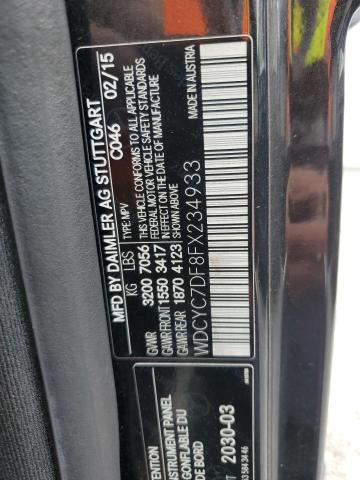 2015 MERCEDES-BENZ G 63 AMG - WDCYC7DF8FX234933