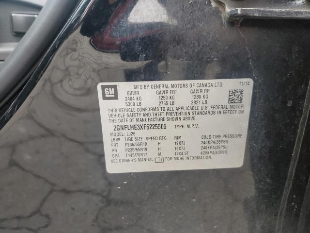 2015 CHEVROLET EQUINOX LT - 2GNFLHE3XF6225505