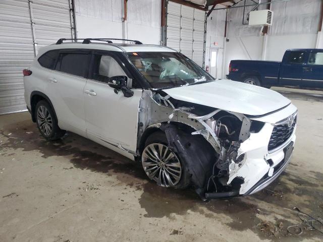 Vin: 5tdfzrbh5ns161441, lot: 47849575, toyota highlander platinum 20224