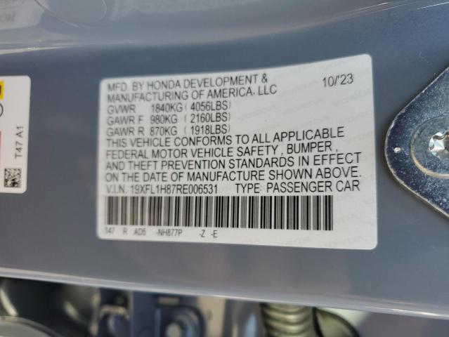 2024 HONDA CIVIC SPOR - 19XFL1H87RE006531